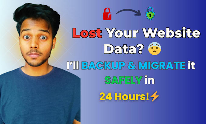 recover your lost wordpress website, backup and migrate it safely