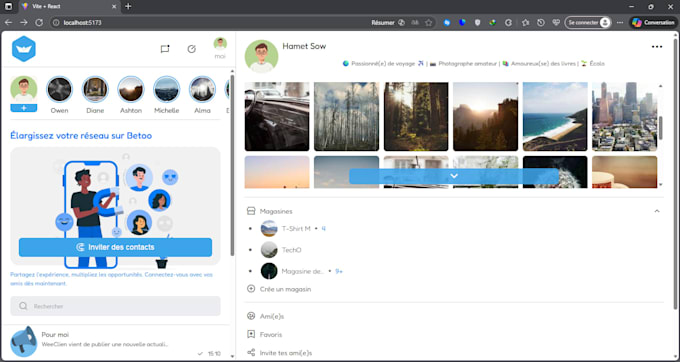 develop a mern fullstack app