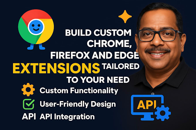 build custom chrome, firefox and edge extensions tailored to your need