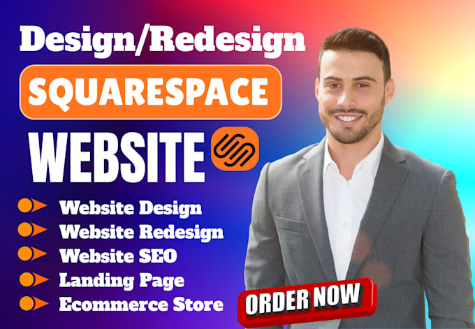 build squarespace website design squarespace website redesign squarespace revamp