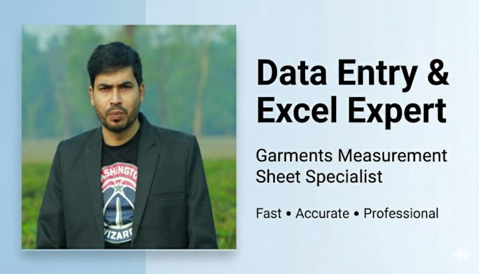 do data entry and excel tasks