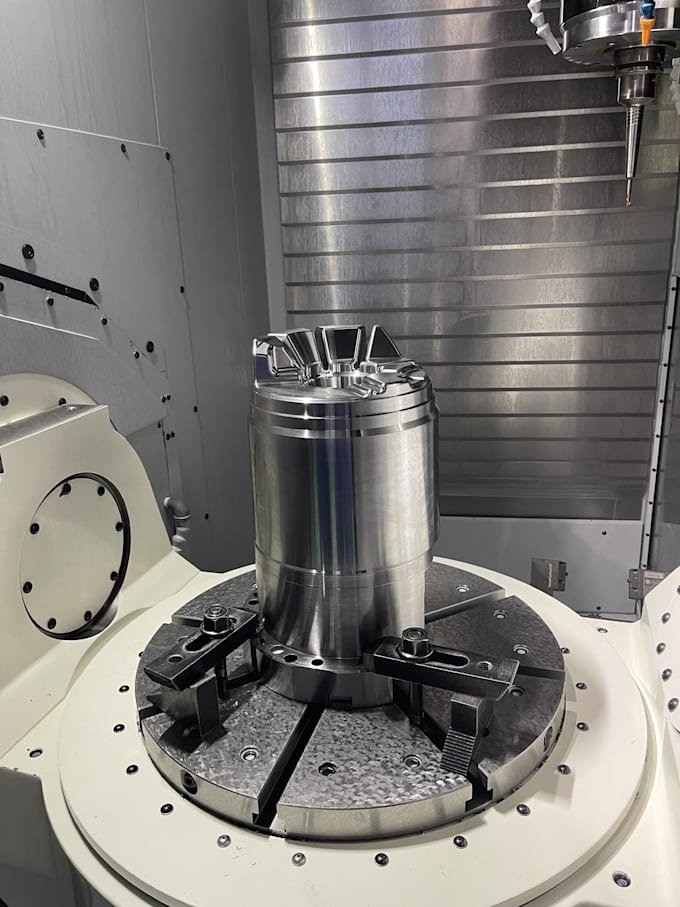 do 3, 4 and 5 axis cam programming, check vericut