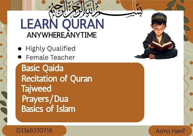 guide you to read the quran with proper tajweed