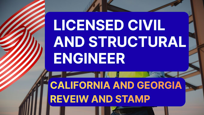 Review stamp as licensed civil and structural engineer in california ...