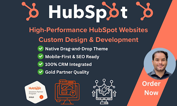 design and develop a high converting hubspot website