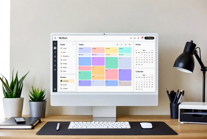 create custom notion life planner template os goal workspace ai dashboard expert