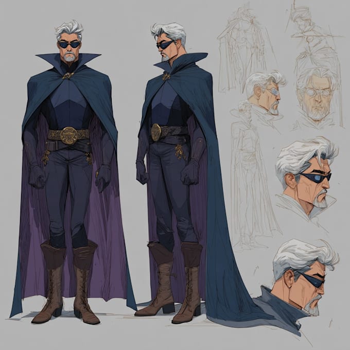 design characters oc art, fanart, dnd, anime, fantasy sci fi