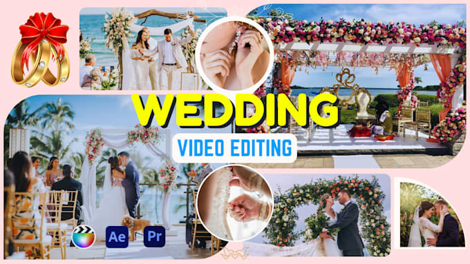 do cinematic wedding video editing professionally