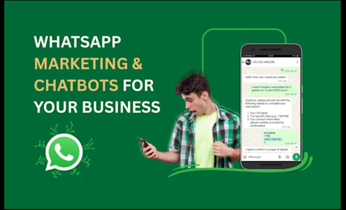 do whatsapp business API setup and build whatsapp chatbots