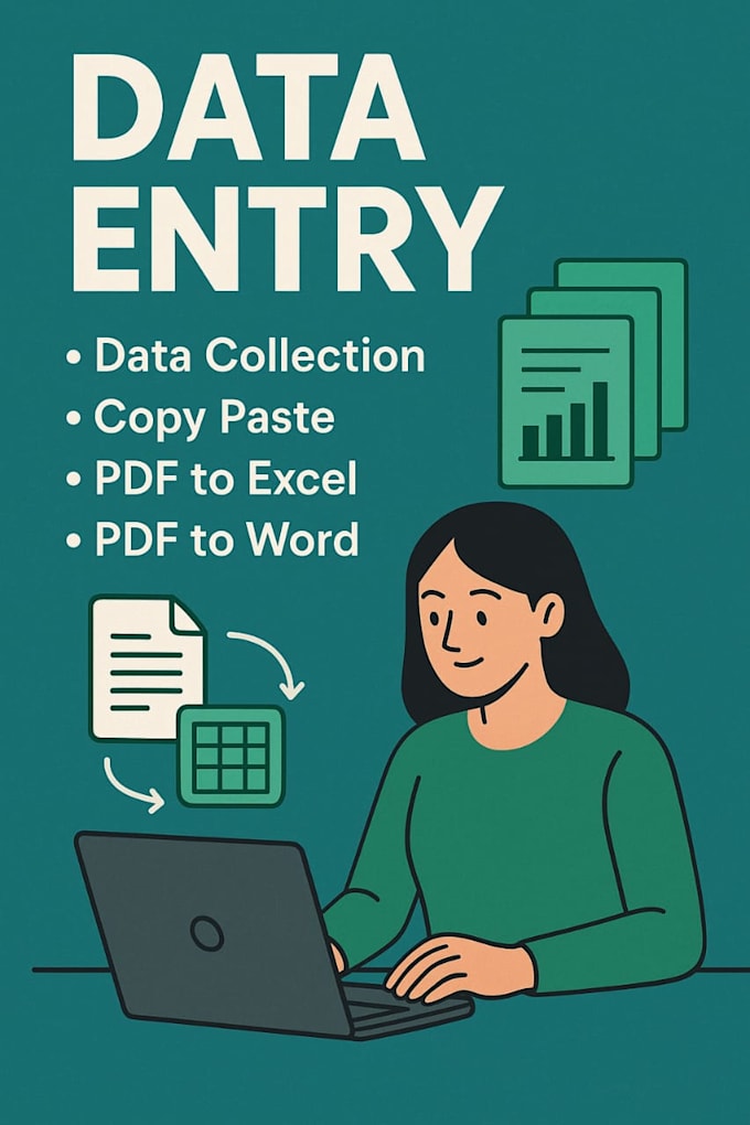 Do fast and accurate data entry, excel work and copy paste tasks by ...