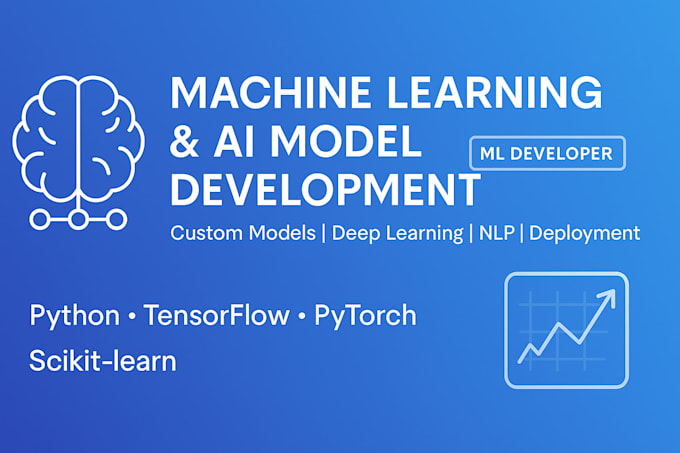 build machine learning, deep learning and ai models