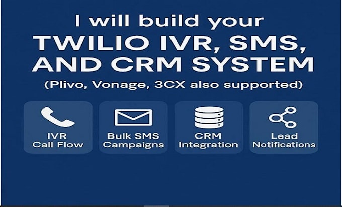 be twilio IVR expert, flex, studio, SMS, call routing