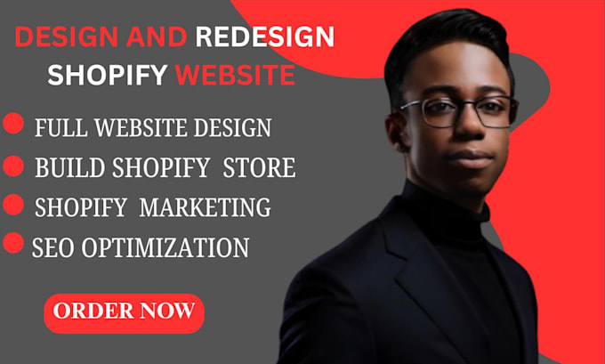 design and redesign shopify website