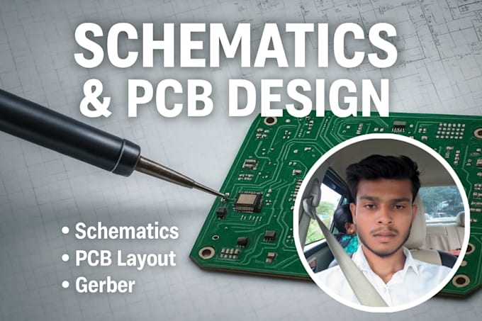 do custom pcb board design for your project