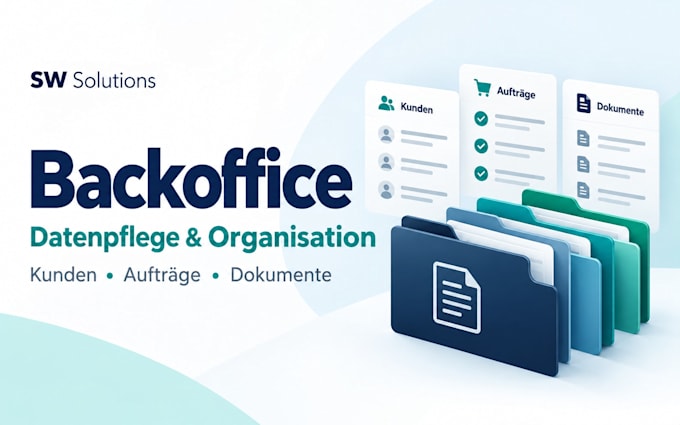 provide virtual back office support for excel data and order management