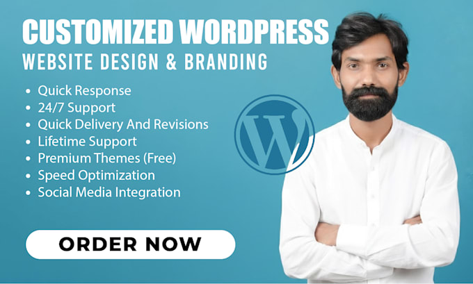 do wordpress website design and branding