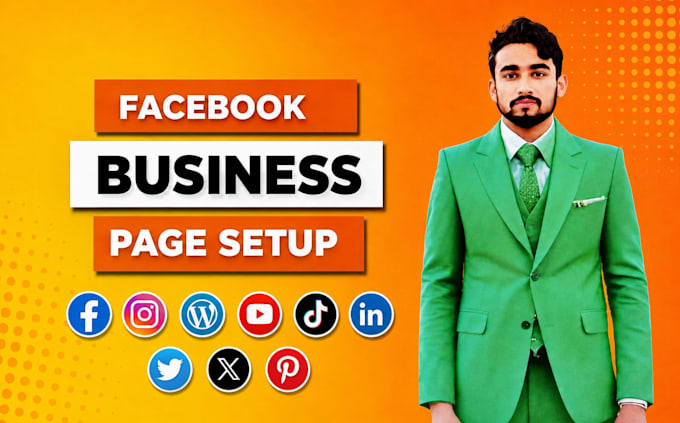 create and setup facebook business page