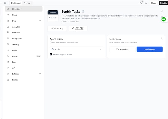 create full stack  apps  and   websites