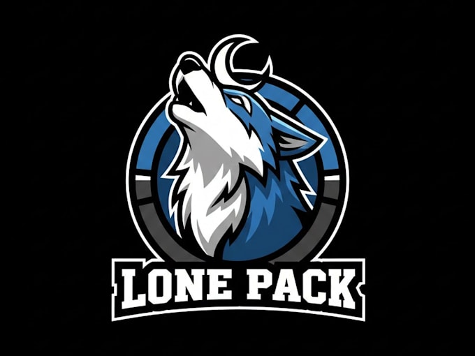 design high quality premium wolf logo with t shirt design