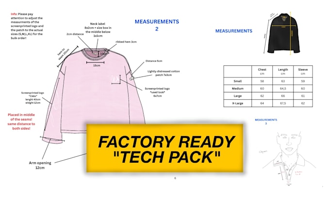 create fashion tech packs