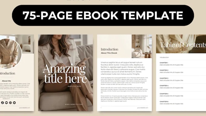 design DIY canva ebook templates for fast ebook design