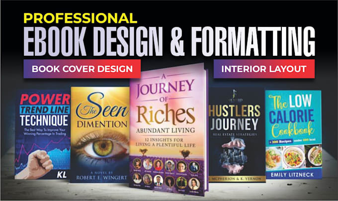 Design and format your ebook, journal, planner, workbooks by ...
