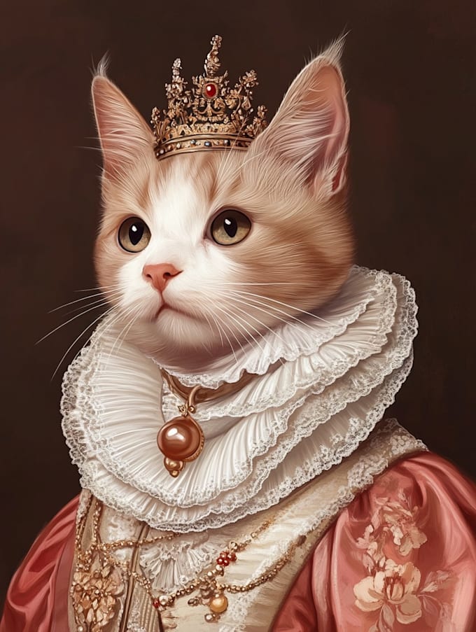 draw your pet into pet portrait illustration