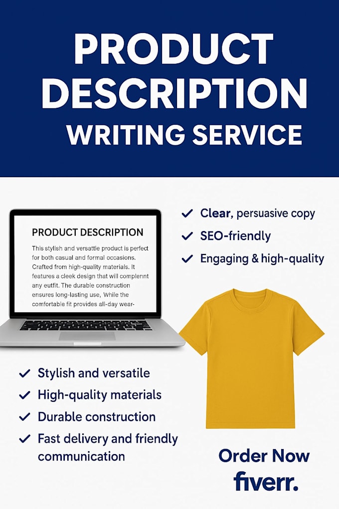 create high converting product descriptions
