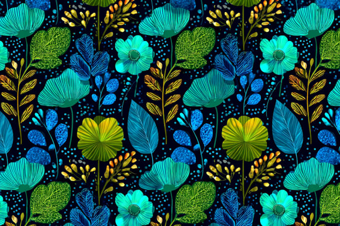 design seamless pattern textile prints pattern design