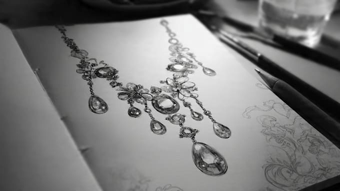 sketch and design jewelry for you
