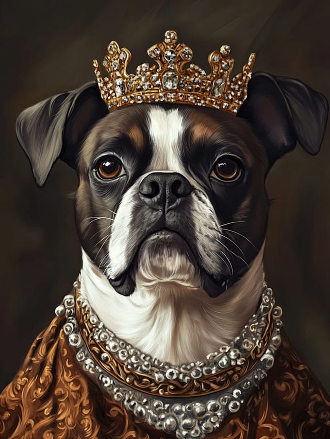draw custom pet portrait or pet illustration
