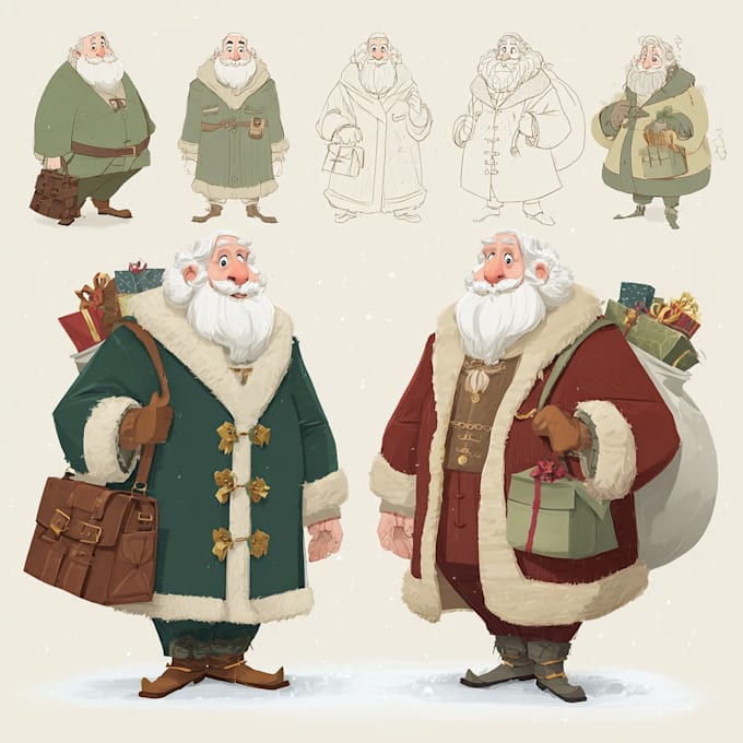 design christmas themed illustration