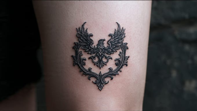 create custom logo tattoo design
