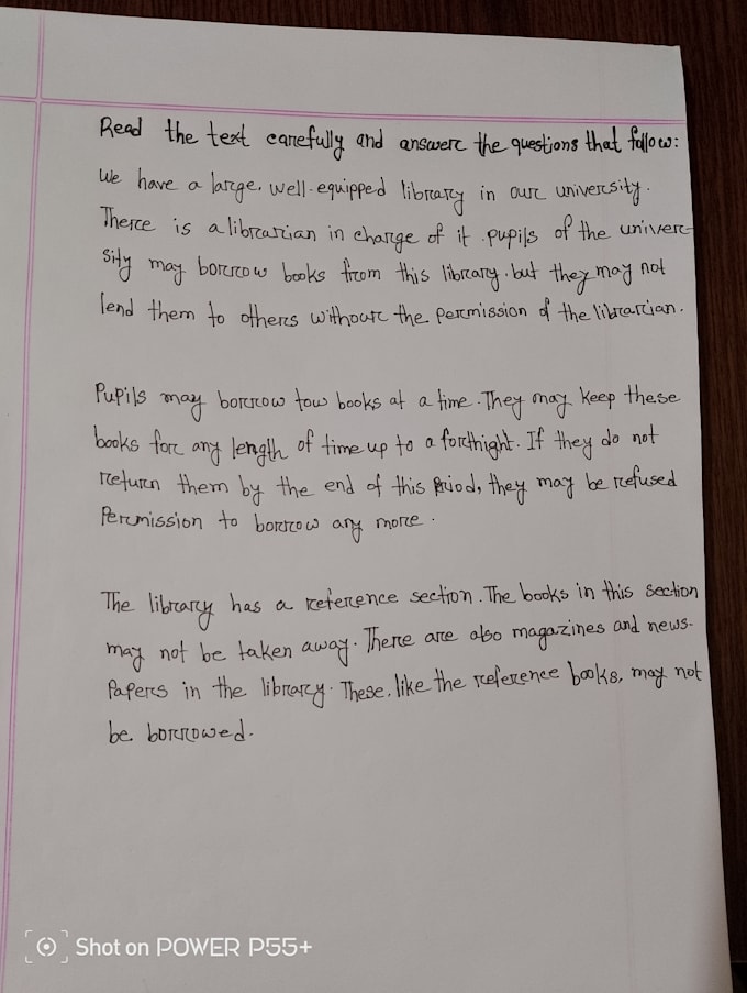 create beautiful and aesthetic custom handwriting