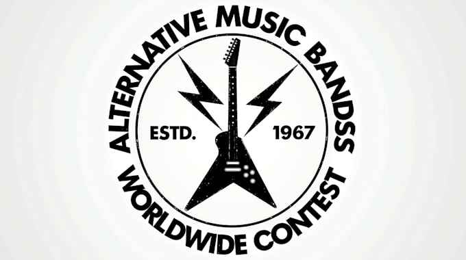 design awesome rock music logo with express delivery