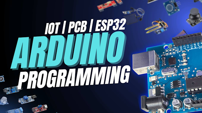 program arduino, iot, and robotics projects