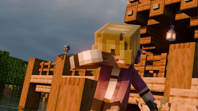 create minecraft animation for you