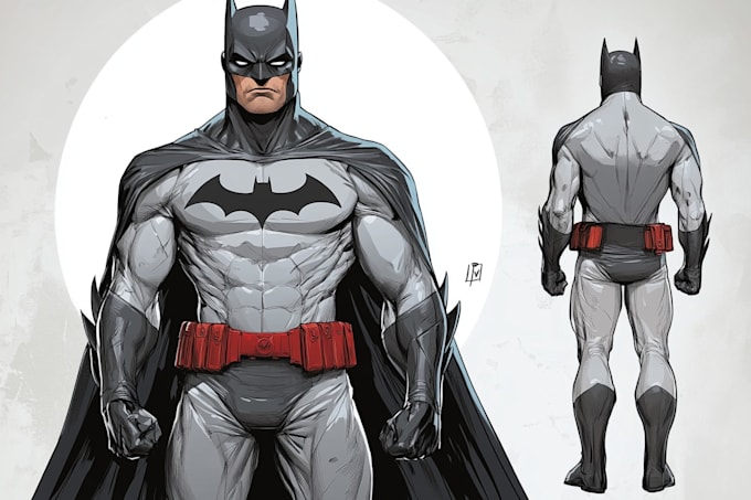superhero comic book art and illustration