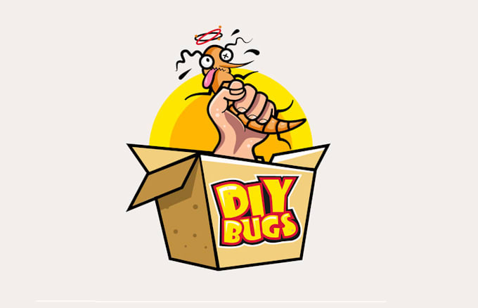 design comical pest control diy subscription logo