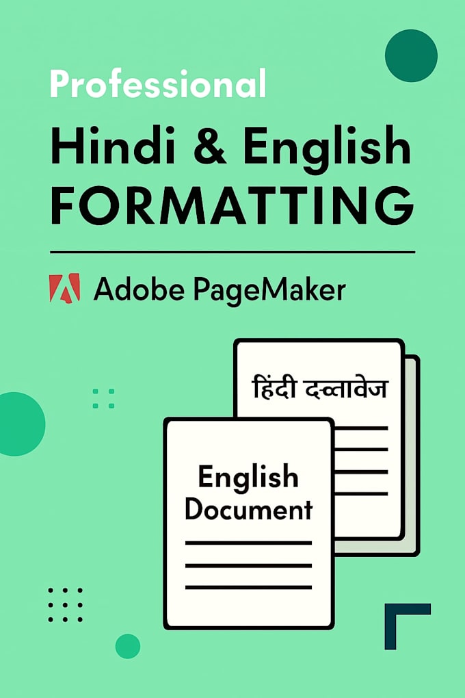 perform dtp designing, bilingual typing reliable data entry, formatting