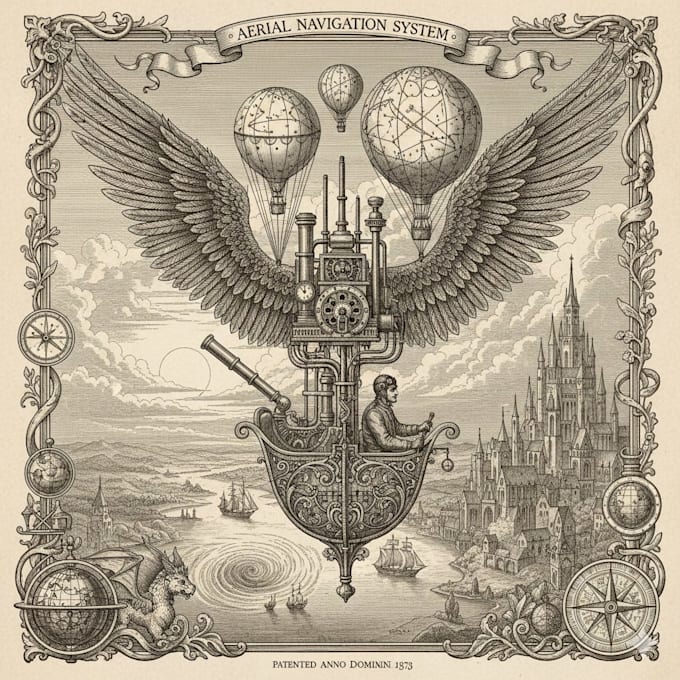 create detailed vintage engraving and  etching illustrations