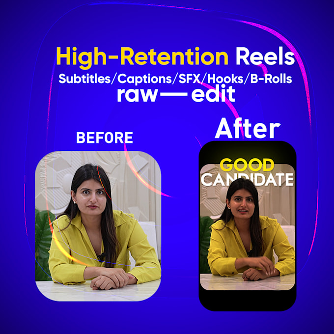 create high retention reels
