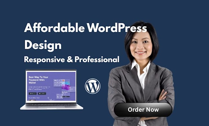 Affordable wordpress website design with a responsive layout by Web ...