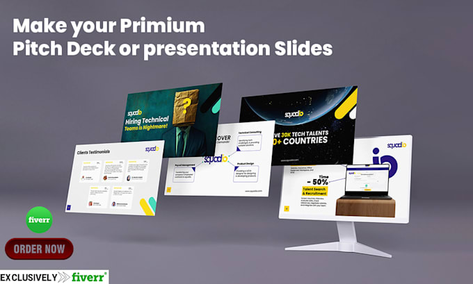 do redesign premium powerpoint presentation and pitch deck slides