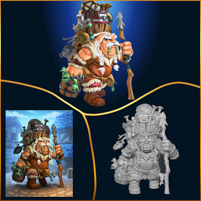 create a 3d model from your image sketch or description