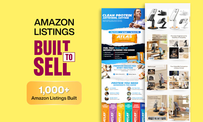 design ai amazon listing images, a plus content, storefront