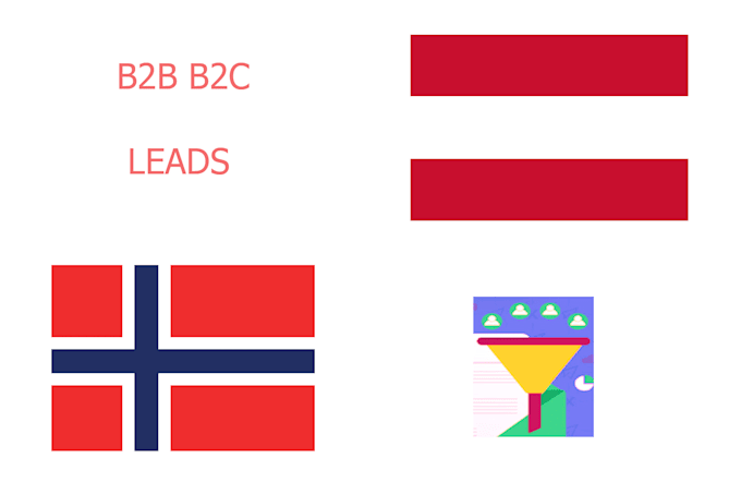 provide sales leads or b2b leads for norway and austria