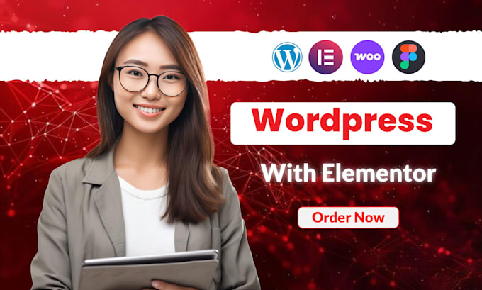 wordpress elementor website, wordpress customize, elementor design