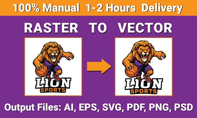 do vector tracing logo vectorize image to vector in 3 hours