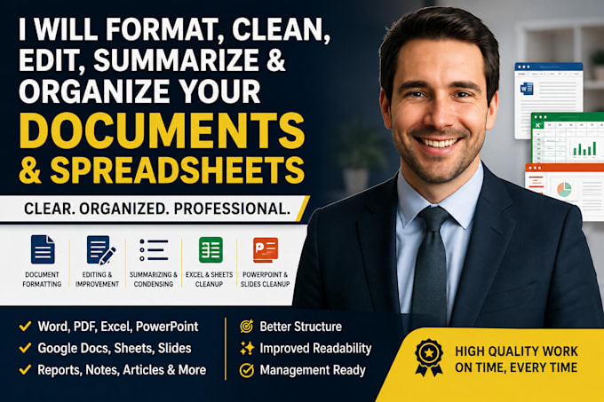 summarize, edit, format, and organize your document or spreadsheet